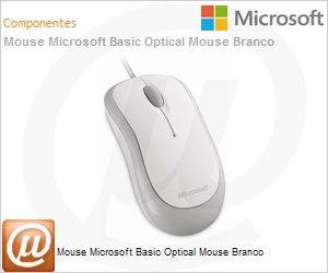 P58-00062 - Mouse Microsoft Basic Optical Mouse Branco