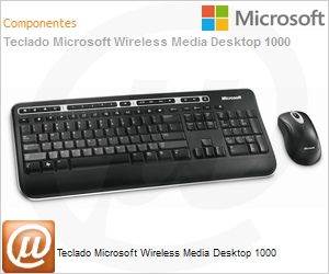ZHA-00006 - Teclado Microsoft Wireless Media Desktop 1000