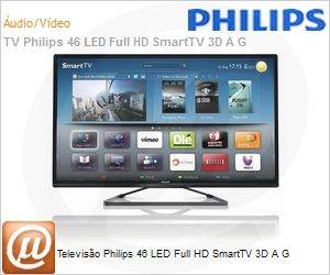 46PFL5508G - Televiso Philips 46 LED Full HD SmartTV 3D A G