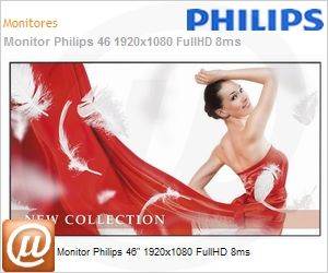 BDL4677XL - Monitor Philips 46" 1920x1080 FullHD 8ms