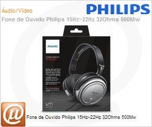 SHP2500/10 - Fone de Ouvido Philips 15Hz~22Hz 32Ohms 500Mw