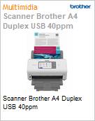 Scanner Brother ADS-3100 A4 Duplex USB 40ppm  (Figura somente ilustrativa, no representa o produto real)