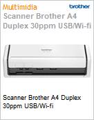 Scanner Brother A4 Duplex 30ppm USB/Wi-Fi  (Figura somente ilustrativa, no representa o produto real)