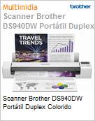 Scanner Brother DS940DW Porttil Duplex Colorido  (Figura somente ilustrativa, no representa o produto real)