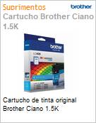 Cartucho de tinta original Brother Ciano 1.5K (Figura somente ilustrativa, no representa o produto real)