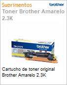 Cartucho de toner original Brother Amarelo 2.3K  (Figura somente ilustrativa, no representa o produto real)