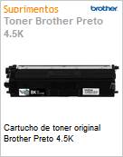 Cartucho de toner original Brother Preto 4.5K  (Figura somente ilustrativa, no representa o produto real)