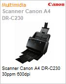 Scanner Canon A4 DR-C230 30ppm 600dpi  (Figura somente ilustrativa, no representa o produto real)