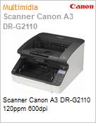 Scanner Canon A3 DR-G2110 120ppm 600dpi  (Figura somente ilustrativa, no representa o produto real)