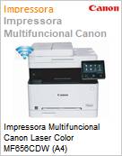 Impressora Multifuncional Canon Laser Color MF656CDW (A4)  (Figura somente ilustrativa, no representa o produto real)