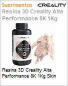 Resina 3D Creality Alta Performance 8K 1Kg Skin (Figura somente ilustrativa, no representa o produto real)