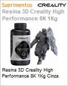 Resina 3D Creality High Performance 8K 1Kg Cinza (Figura somente ilustrativa, no representa o produto real)