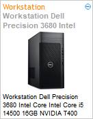 Workstation Dell Precision 3680 Intel Core Intel Core i5 14500 16GB NVIDIA T400 512GB SSD Windows 11 Pro  (Figura somente ilustrativa, no representa o produto real)