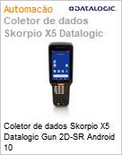 Coletor de dados Skorpio X5 Datalogic Gun 2D-SR Android 10  (Figura somente ilustrativa, no representa o produto real)
