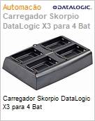 Carregador de 04 posies Datalogic Skorpio X4  (Figura somente ilustrativa, no representa o produto real)