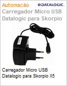 Carregador Micro USB Datalogic para Skorpio X5 (Figura somente ilustrativa, no representa o produto real)