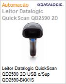 Leitor Datalogic QuickScan QD2590 2D USB c/Sup QD2590-BKK1S  (Figura somente ilustrativa, no representa o produto real)