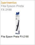 Fita Epson Preta FX-2190 (Figura somente ilustrativa, no representa o produto real)