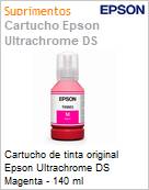 Cartucho de tinta original Epson Ultrachrome DS Magenta - 140 ml (Figura somente ilustrativa, no representa o produto real)