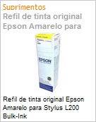 Refil de tinta original Epson Amarelo para Stylus L200 Bulk-Ink (Figura somente ilustrativa, no representa o produto real)