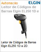 Leitor de Cdigos de Barras Elgin EL250 1D e 2D  (Figura somente ilustrativa, no representa o produto real)