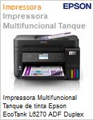 Impressora Multifuncional Tanque de tinta Epson EcoTank L6270 ADF Duplex  (Figura somente ilustrativa, no representa o produto real)