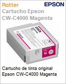 Cartucho de tinta original Epson CW-C4000 Magenta (Figura somente ilustrativa, no representa o produto real)
