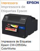 Impressora de Etiquetas Epson ColorWorks CW-C6500Au (Figura somente ilustrativa, no representa o produto real)
