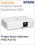 Projetor Epson EpiqVision FH02 Full HD 3000 Lumens  (Figura somente ilustrativa, no representa o produto real)