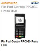 Pin Pad Gertec PPC930 Preto USB  (Figura somente ilustrativa, no representa o produto real)
