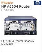 JC178A - Roteador Aruba HPE A6604 Router Chassis