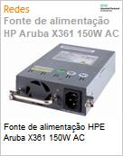 Fonte de alimentao HPE Aruba X361 150W AC  (Figura somente ilustrativa, no representa o produto real)