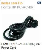 Fonte HPE PC-AC-BR (BR) AC Power Cord (Figura somente ilustrativa, no representa o produto real)