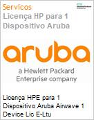 Licena HPE para 1 Dispositivo Aruba Airwave 1 Device Lic E-Ltu  (Figura somente ilustrativa, no representa o produto real)