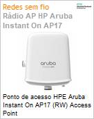 Ponto de acesso 11ac HPE Aruba Instant On AP17 (RW) Access Point  (Figura somente ilustrativa, no representa o produto real)