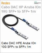 Cabo DAC HPE Aruba IOn 10G SFP+ to SFP+ 1m (Figura somente ilustrativa, no representa o produto real)
