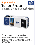 C4191A - Cartucho de toner original HP Preto Colorido para LaserJet 4500 e 4550 (25000 pgs Preto 6250 pgs cor Microfino)