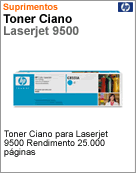 C8551A - Cartucho de toner original HP Ciano para LaserJet 9500 25000 pginas