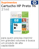 C8767WL - Cartucho de tinta original HP 96 Preto 21ml