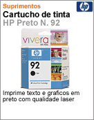 C9362WL - Cartucho de tinta original HP Preto N. 92