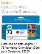 Cartucho de tinta original HP 73 Vermelho PLUK 130ml (Figura somente ilustrativa, no representa o produto real)