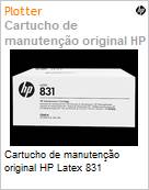 Cartucho de manuteno original HP Latex 831  (Figura somente ilustrativa, no representa o produto real)