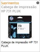Cabea de impresso original HP 731 PLUK  (Figura somente ilustrativa, no representa o produto real)