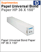 Q1397A - Papel Universal Bond Paper HP 36 X 150