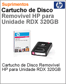 Q2041A - Cartucho de fita HP Disco Removvel para unidade RDX 320GB