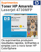 Q6462A - Cartucho de toner original HP Amarelo para LaserJet 4730 MFP
