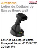 Leitor de Cdigos de Barras Honeywell Xenon XP 1952GSR 2D sem Fio  (Figura somente ilustrativa, no representa o produto real)