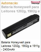 Bateria Honeywell para Leitores 1202g, 1902g e 1911g - 2400mAh  (Figura somente ilustrativa, no representa o produto real)