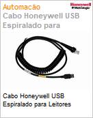 Cabo Honeywell USB Espiralado para Leitores (Figura somente ilustrativa, não representa o produto real)