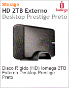 34926 - Unidade de Disco Rgido (HD) Externo 2TB Lenovo EMC Iomega Desktop Prestige Preto